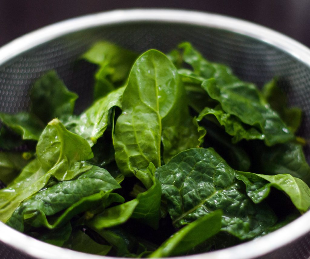 Tips for growing spinach - washing spinach